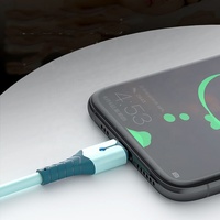 Cable de Carga Rápida USB Tipo-C con Blindaje de Silicona Líquida, Conductor de Cobre Puro, para Teléfonos Inteligentes, Computadoras y Auriculares