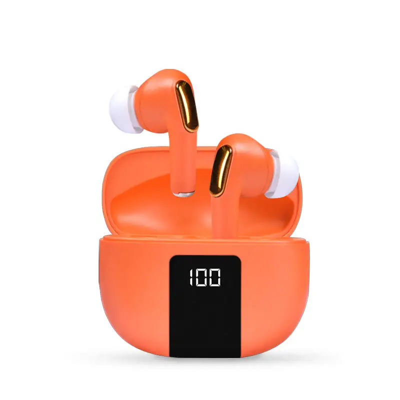 TWS True Wireless Bt Earbud 5.0 Earphone Sentuhan Sidik Jari dengan Kotak Pengisian Handsfree Headset Gaming Olahraga