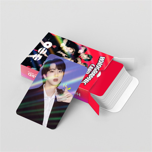 124 Tarjetas Fotográficas de Ídolos de KPOP del Nuevo Álbum ARIRANG, V JIMIN <span class=keywords><strong>J</strong></span>-<span class=keywords><strong>HOPE</strong></span> RM JK, Tarjetas Holográficas de Doble Cara, Pegatinas de PVC, Colección para Fans - Product Image 5