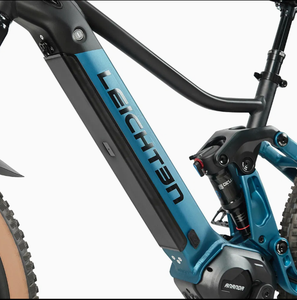 Nueva Bicicleta Eléctrica de Montaña con Motor Central, Batería Trasera de 24V 9.5AH, 250W, 12 Velocidades, Cuadro de Aluminio, Suspensión Completa - Product Image 3