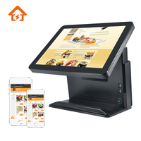 Caisse enregistreuse POS de bureau Android/Windows de marque JSJ62K JSJ, processeur RK3566, écran tactile capacitif 10 points, imprimante thermique