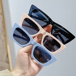 Gafas de Sol de Resina con Diseño de Ojo de Gato, Novedad 2026, Unisex, para Rostro Redondo, Protección UV, con Estilo Moderno - Product Image 3