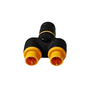 Connettore a Tre Vie M8T per Aviazione, 3 Pin in Rame, Maschio e Femmina, Grado di Protezione IP67, 3A 12V per Connessione Cavo USB DIN di Scooter Elettrici - Product Image 1