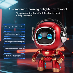 Jouets robots IA amusants et éducatifs, jouet IA d'apprentissage, prend en charge 66 langues avec histoires, musique, robots intelligents qui parlent et jouent, pour un cadeau d'anniversaire - Product Image 4