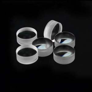 Ensemble de lentilles en verre optique saphir achromatique de haute qualité 20 mm 21 mm 22 mm 10x, triple collage cimenté, revêtement antireflet OEM - Product Image 3