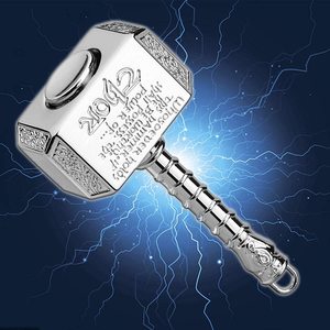 <span class=keywords><strong>Quake</strong></span>-llavero de martillo lADHD EDC para niños y adultos, antiansiedad juguete, juguetes para aliviar el estrés, giroscopio con la yema del dedo - Product Image 2