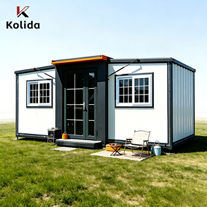 Acogedora <span class=keywords><strong>Casa</strong></span> Contenedor Expandible de 20 pies/40 pies con Estilo Rústico Moderno para la Vida en el <span class=keywords><strong>Campo</strong></span> - Product Image 2