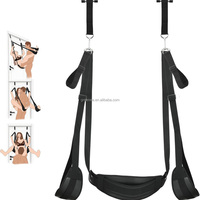 Porte-balançoire SM avec siège en peluche doux, en cuir PU de haute qualité, mobilier BDSM pour adultes, vente en gros d'usine pour couples