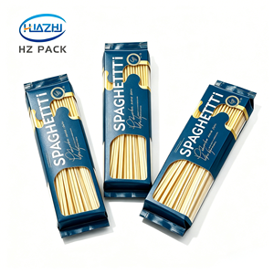 Sachet personnalisé à soufflet latéral de qualité alimentaire pour l'emballage de nouilles séchées, snacks, spaghettis et aliments pour bébés - Product Image 6