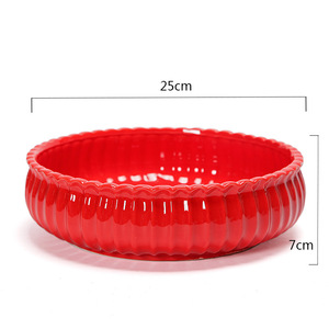 Maceta de Cerámica Roja con Diseño de Elefante, Linda Maceta para Cactus y <span class=keywords><strong>Suculentas</strong></span> - Product Image 6