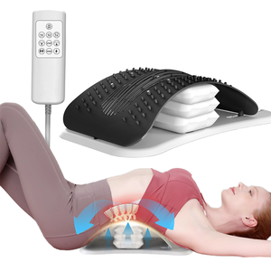 2-इंच-1 इलेक्ट्रिक बैक स्ट्रेचर दर्द राहत मैनुअल एयरबैग लुंबर ट्रैक्टर लुंबर ट्रैक्शन डिवाइस एयरबैग के साथ पीठ मालिश - Product Image 1