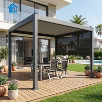 Pergola en aluminium sur mesure Sweet Home pour projets résidentiels et commerciaux