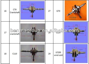 Piezas de Motor de Scooter de Alto Rendimiento, Cigüeñal para SH125 SH150 ADV150 VARIO150 PCX150, Conjunto de Cigüeñal - Product Image 6