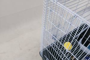 Gabbia per cani all'ingrosso di alta qualità doppio strato grande spazio pieghevole filo gabbia furetto facile da pulire robusta gabbia criceto resistente morso - Product Image 6