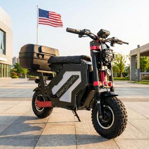 Scooter électrique tout-terrain pour adultes, pneus de 14 pouces, 72V 10000W, double moteur, haute vitesse 55-75 MPH, scooter Molo5 avec système de déverrouillage NFC - Product Image 1