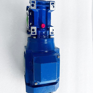 RV <b>Worm</b> <b>Gear</b> Reducer With Motor Blue Steel Low Noise Transmission Small Size Standard - Product Image 2