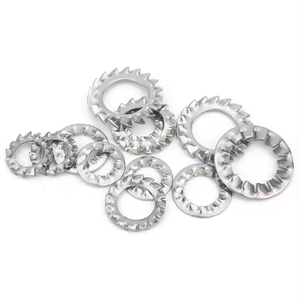 A2 A4 Nhà Máy Giá khóa máy giặt bên ngoài răng thép không gỉ máy giặt - Product Image 3