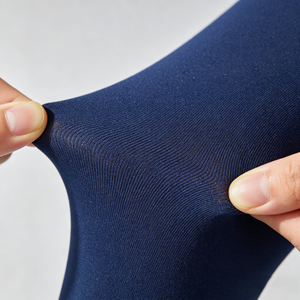 <span class=keywords><strong>Justaucorps</strong></span> de gymnastique bleu marine à manches longues avec strass et maille noire, idéal pour l'entraînement et les compétitions artistiques des filles, scintillant - Product Image 4