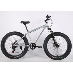 Vélo de montagne 26 pouces, fourche à suspension en alliage d'aluminium, pneus larges, unisexe, adulte, cyclisme tout-terrain - Product Image 3