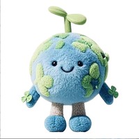 Nouveaux porte-clés en peluche personnalisés style Terre mignons, breloques douces en forme de planète, accessoires à suspendre pour sacs à dos scolaires pour garçons et filles
