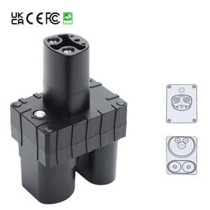 Adaptador de Carga para Vehículos Eléctricos ST-E054 DC EV Charger CCS2 Combo2 a Tesla EVSE con Conector de Entrada/Salida Tipo 2, Alta Corriente, IP54 Impermeable - Product Image 1