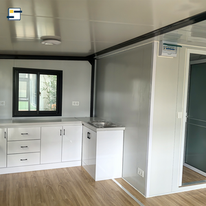 40ft mở rộng đúc sẵn mô-đun vận chuyển container nhà 12M chỗ ở đơn vị cho phòng ngủ sử dụng được làm từ bảng điều khiển bánh sandwich - Product Image 3