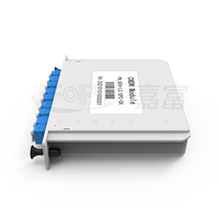 Multiplexeur à division de longueur d'onde CWDM 4, 6, 8, 16 canaux 1270-1610 nm, boîtier ABS LC APC, cassette enfichable pour CATV FTTx