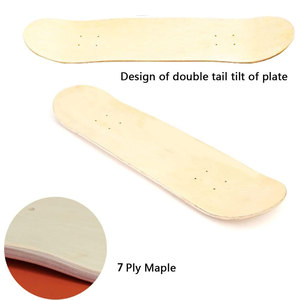 Vendita diretta in fabbrica China maple material custom size blank <span class=keywords><strong>skateboard</strong></span> <span class=keywords><strong>deck</strong></span> - Product Image 2