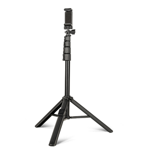 Zp100b Hợp kim Nhôm xách tay 64 inch điện thoại thông minh Điện thoại di động với điề<span class=keywords><strong>u</strong></span> khiển từ xa điện thoại chân máy ảnh tự sướng thanh - Product Image 6