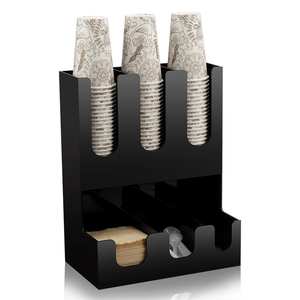 Zwarte Staande Type Koffiekruiderij En Accessoires Caddy Organizer Rekken Houders - Product Image 6