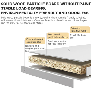 Guardaroba di lusso in legno con bambino e piccolo design modulare in stile minimalista moderno camera da letto - Product Image 6