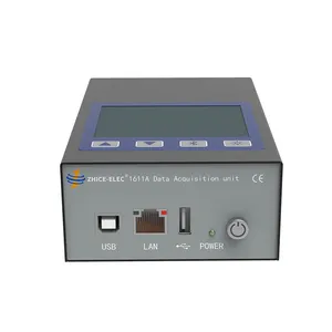 Ручной Многоканальный регистратор данных температуры 16-канальный термопарный измеритель температуры с ЖК-экраном