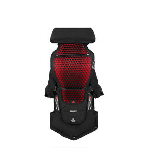 Gilet airbag pour moto, combinaison de course avec bandes réfléchissantes, plus sûr de rouler la nuit avec protection dorsale - Product Image 2