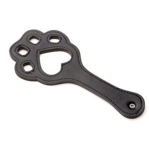 Racchetta in pelle SM <span class=keywords><strong>frusta</strong></span> in pelle zampa <span class=keywords><strong>di</strong></span> gatto suola dispositivo <span class=keywords><strong>di</strong></span> chiusura sculacciata SP flirtare racchetta formazione righello <span class=keywords><strong>di</strong></span> punizione - Product Image 3