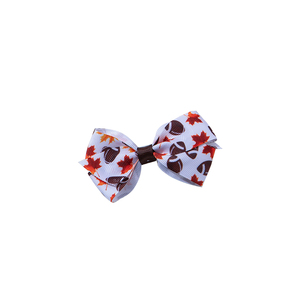 2 cái/thẻ dễ thương <span class=keywords><strong>Ribbon</strong></span> bóng bầu dục tóc Bow Clip Cô Gái cổ vũ bóng chày kẹp tóc trẻ em Phụ kiện tóc - Product Image 6