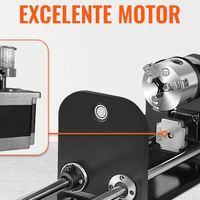 Vevor axe rotatif pour 80W Laser Machine de gravure CO2 Laser découpe Cnc Machine métal Diode Laser graveur