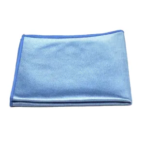 Eco-Friendly Microfiber Window Glass Cleaning Cloth 40x40cm Polishing Cloth 300gsm Material for Glass Polishing