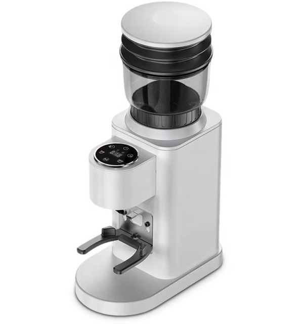 Italian Style Fully Automatic Small Bean Grinder Home Coffee Mill Stainless Steel Blade Hand Brew Electric Coffee Grinder