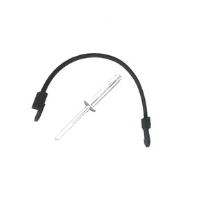 Équipement de plein air, accessoire pour bateau et kayak, corde élastique noire de 80 cm, ancre, attache de fixation - Product Image 1