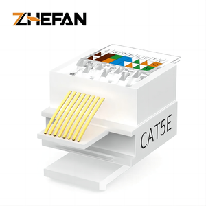 UTP không được che chở Krone chấm dứt Cat6 Jack RJ45 CAT5e CAT6 cat6A Keystone Jack mô-đun Internet sử dụng kép Keystone jack - Product Image 5