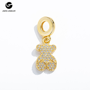 Mạ Vàng Dễ Thương Phong Cách Phim Hoạt Hình Thiết Kế Cậu Bé Cô Gái Dangle Drop Charms Cho Vòng Đeo Tay Làm Phụ Kiện - Product Image 4