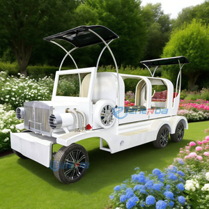 Funeral Coffin Horse <b>Trailer</b> for Sale Modern Design Funeral Hearse Carriage Customized Funeral Car for Sale - Product Image 5