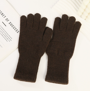 Gants en tricot doux et chauds, gants d'hiver pour l'extérieur, mode pour hommes et femmes, plusieurs couleurs, personnalisables - Product Image 4