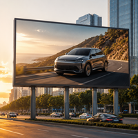 Écran LED extérieur haute luminosité, longue durée de vie, haute visibilité, P6.67, écran publicitaire numérique Dooh pour utilisation commerciale en rue