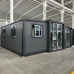 Casa Contenedor de Acero de Lujo de 20 pies/40 pies, Oficina Modular Desmontable - Product Image 1