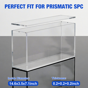 Công Suất Lớn Acrylic Pokemon Siêu Cao Cấp Bộ Sưu Tập Hộp Dày Bền Trong Suốt Acrylic SPC Trường Hợp Hiển Thị Với Nam Châm - Product Image 4