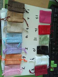 Bán Buôn Tùy Chỉnh Thiết Kế Logo Giá Rẻ Khuyến Mãi Túi Quà Tặng Vải Bố Túi Cà Phê Đay Túi Quà Tặng Đóng Gói Dây Rút - Product Image 6