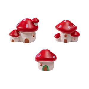 Figuras de Resina de Casas de Hongos en Miniatura para Manualidades, Accesorios para Jardín de Hadas, Decoración para Micro Paisajes y Terrarios - Product Image 5