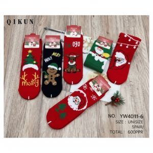 Calcetas de Navidad con Rabito de Piel de conejo calzino para Navidad con Diseño de Conejo - Product Image 1
