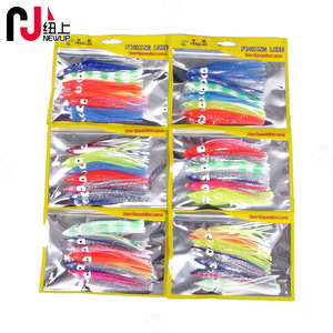 5 centimetri 7 centimetri 10 centimetri 12 centimetri Polpo Morbido Esche Da Pesca <span class=keywords><strong>Per</strong></span> Maschere di Colore Misto Octopus Gonne <span class=keywords><strong>Artificiale</strong></span> Jigging bait Squid Gonna Polpo - Product Image 2